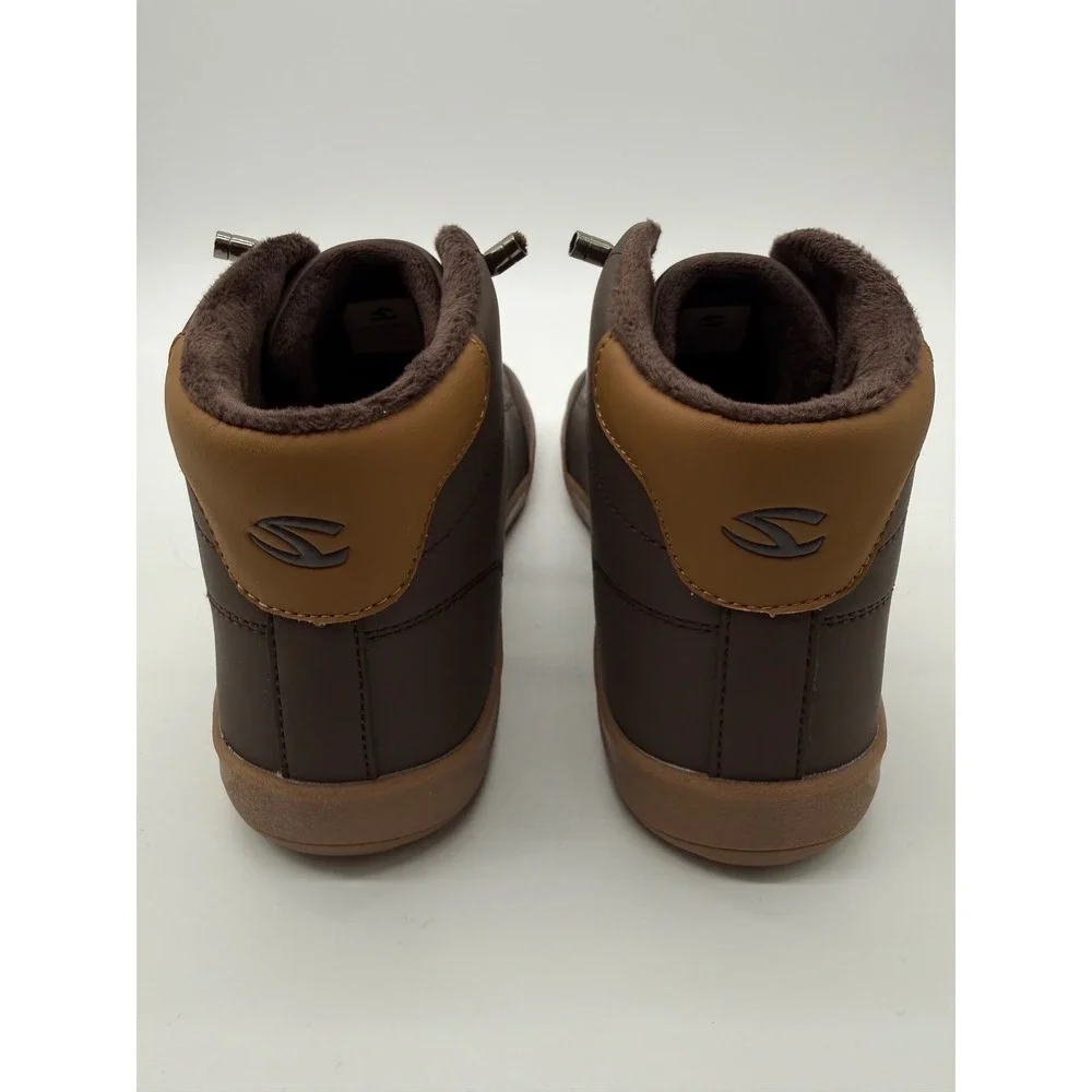 Hobibear Barefoot Boots Men 42 Brown Excellent Faux Fur Minimalist WS54557122